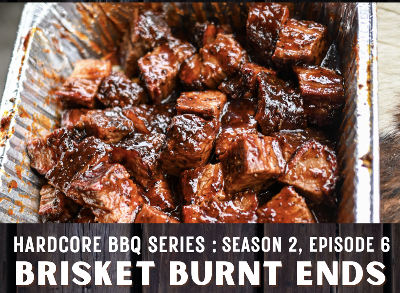 Brisket Burnt Ends Smoked on the Mill Scale 94 Gallon Offset Meat Church